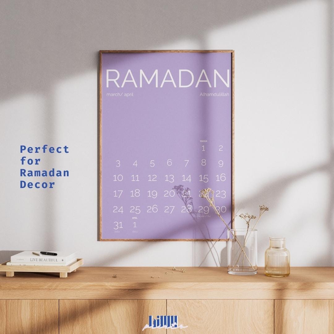 RAMADAN CALENDAR 2025 SYDNEY PRINTABLE PDF DOWNLOAD visual data 8