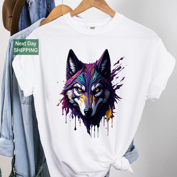 Horror WereWolf T-Shirt, Wolf Shirt, Grunge Clothing, Lycanthropy, Gothic Witchy Punk T shirt, Horror Tee, Halloween Wolf Shirt