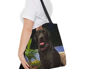 Custom Pet Tote Bag, Personalized Pet Tote Bag, Custom and Personalized Pet Tote Bag, Custom Dog Tote Bag, Custom Cat Tote Bag