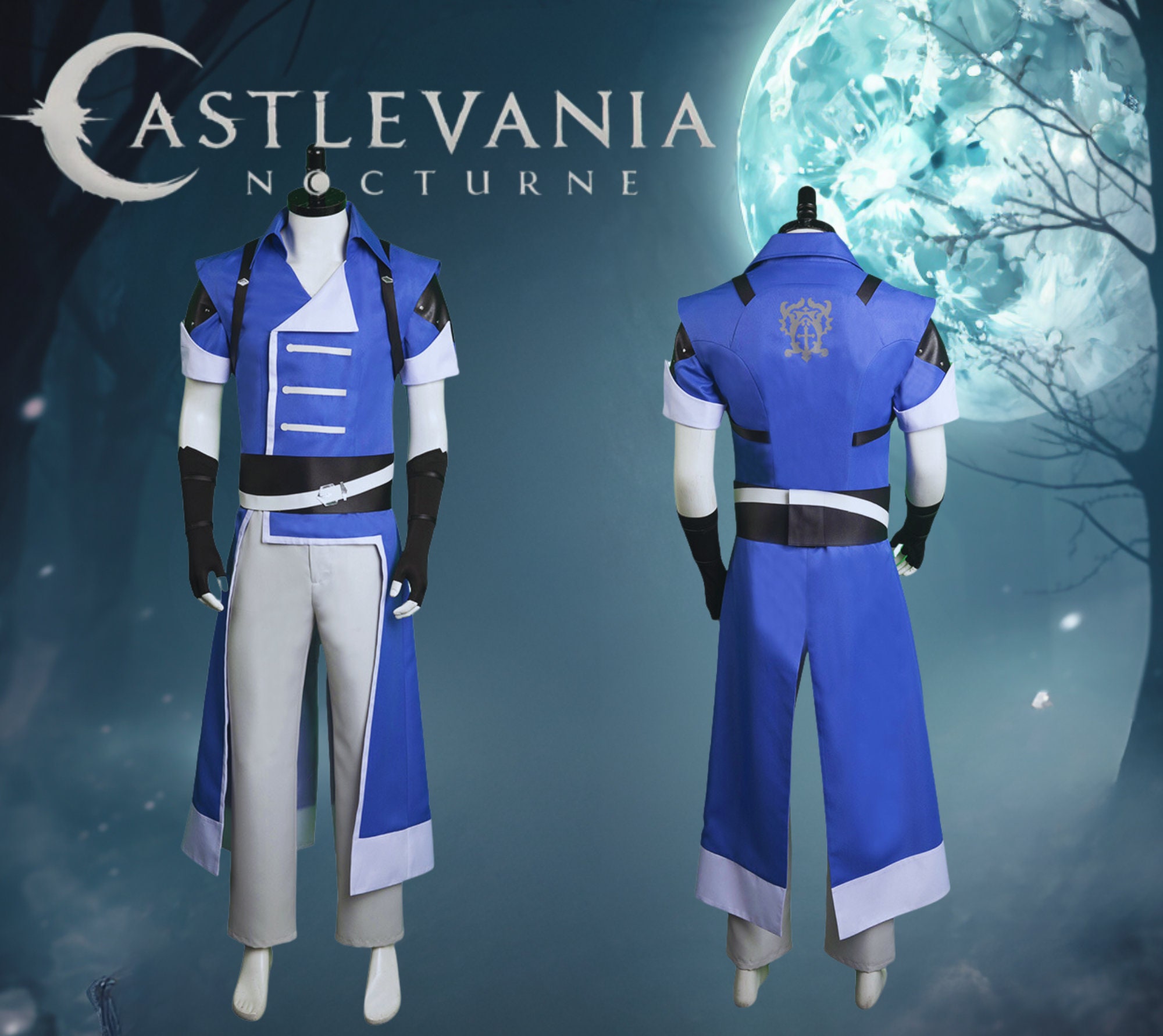 Anime vampire hunter outfit uniform victorian castlevania