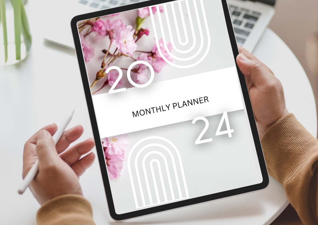2024 Montly Planner PDF Printable Flowers and Pink Etsy 2024 Montly Planner PDF Printable Flowers and Pink Etsy