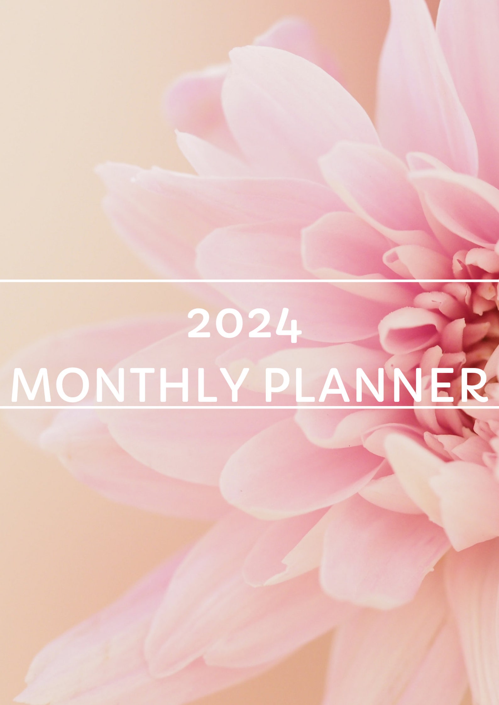 2024 Montly Planner PDF Printable Flowers and Pink Etsy Canada 2024 Montly Planner PDF Printable Flowers and Pink Etsy Canada