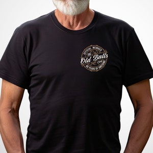 80th Birthday Gag Gift, Old Balls Club, Funny Eightieth Birthday Tee, 80 Years Old, Birthday Party Shirt for Men, Turning 80, Grandpa Bday