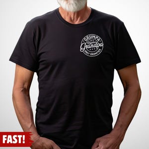 Funny Grandpa T-Shirt, Grumpa: 100% Cotton S-3XL