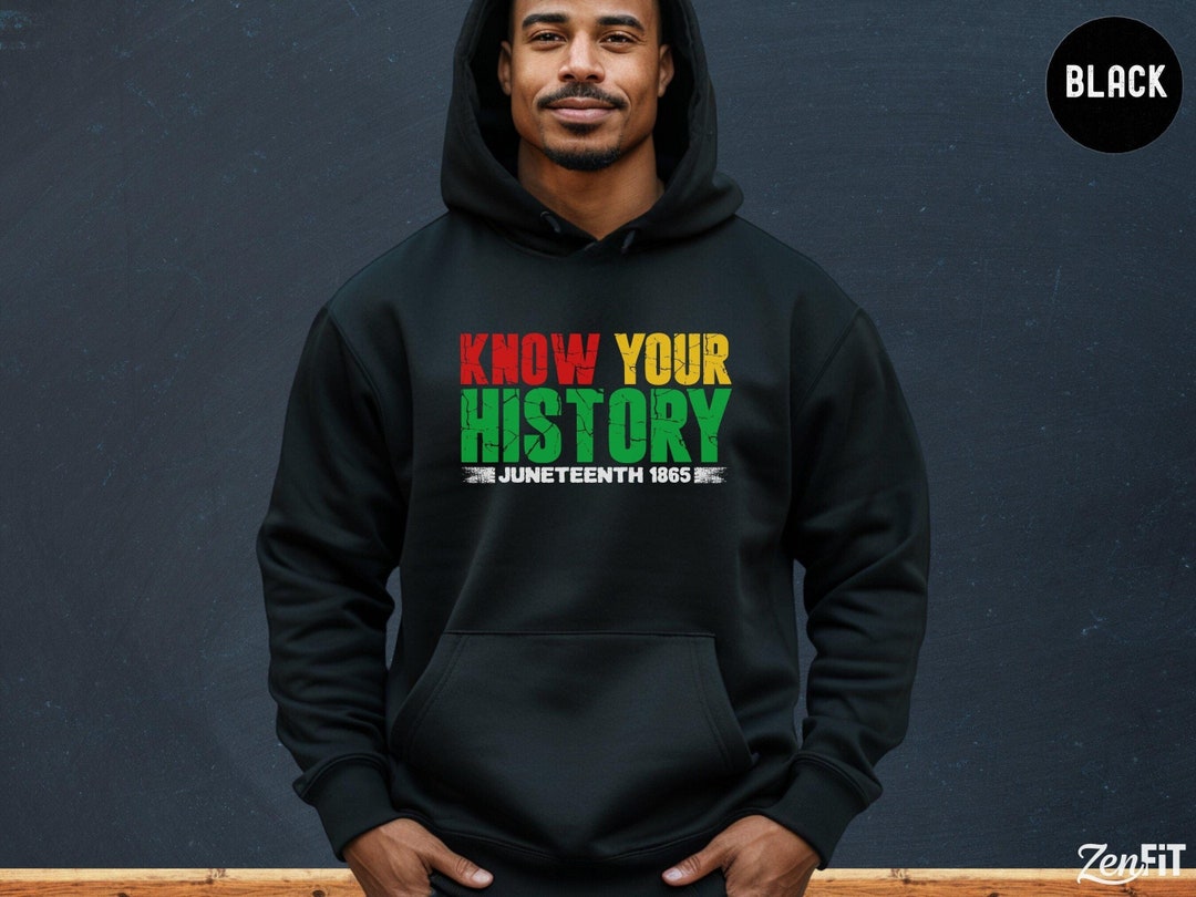 Juneteenth 2024 Hoodie 1865 Freedom Day Anniversary LT01 main image 1
