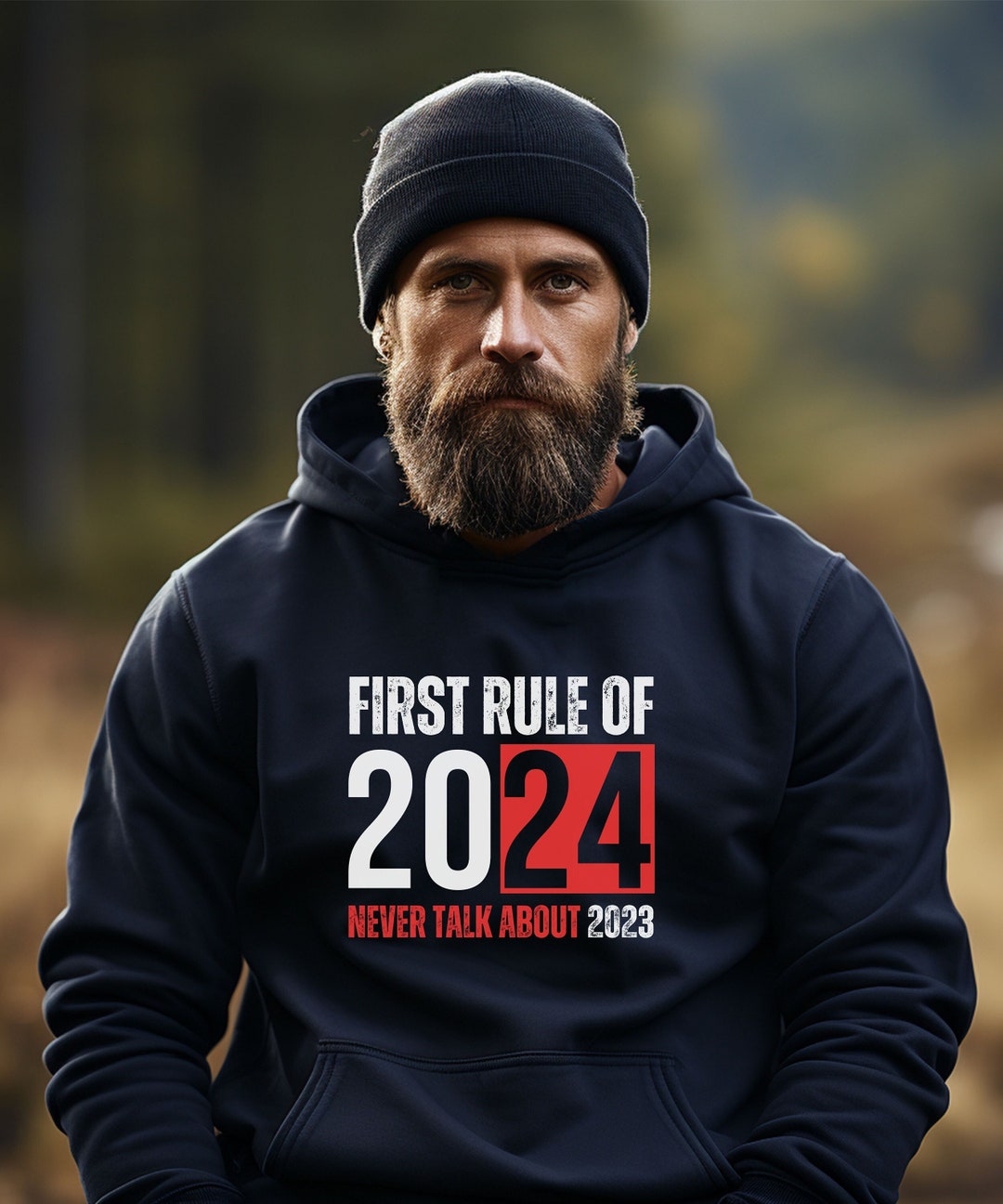 2024 New Years Hoodie 2024 My Year New Years Resolution New Etsy