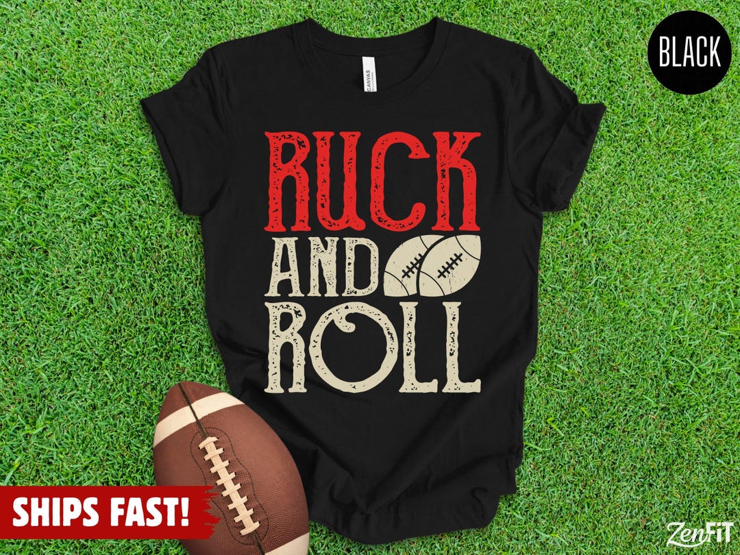 Funny Rugby T-shirt, Ruck and Roll: 100% Cotton S-3XL - Etsy