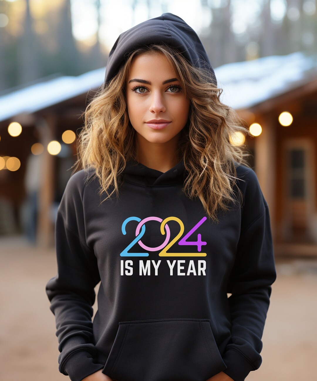2024 New Years Hoodie 2024 is My Year New Years Resolution Etsy