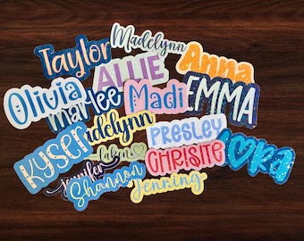 Owala Water Bottle Sticker | Holographic Personalized Name Stickers | Planner Sticker | Custom name sticker | Laptop Sticker