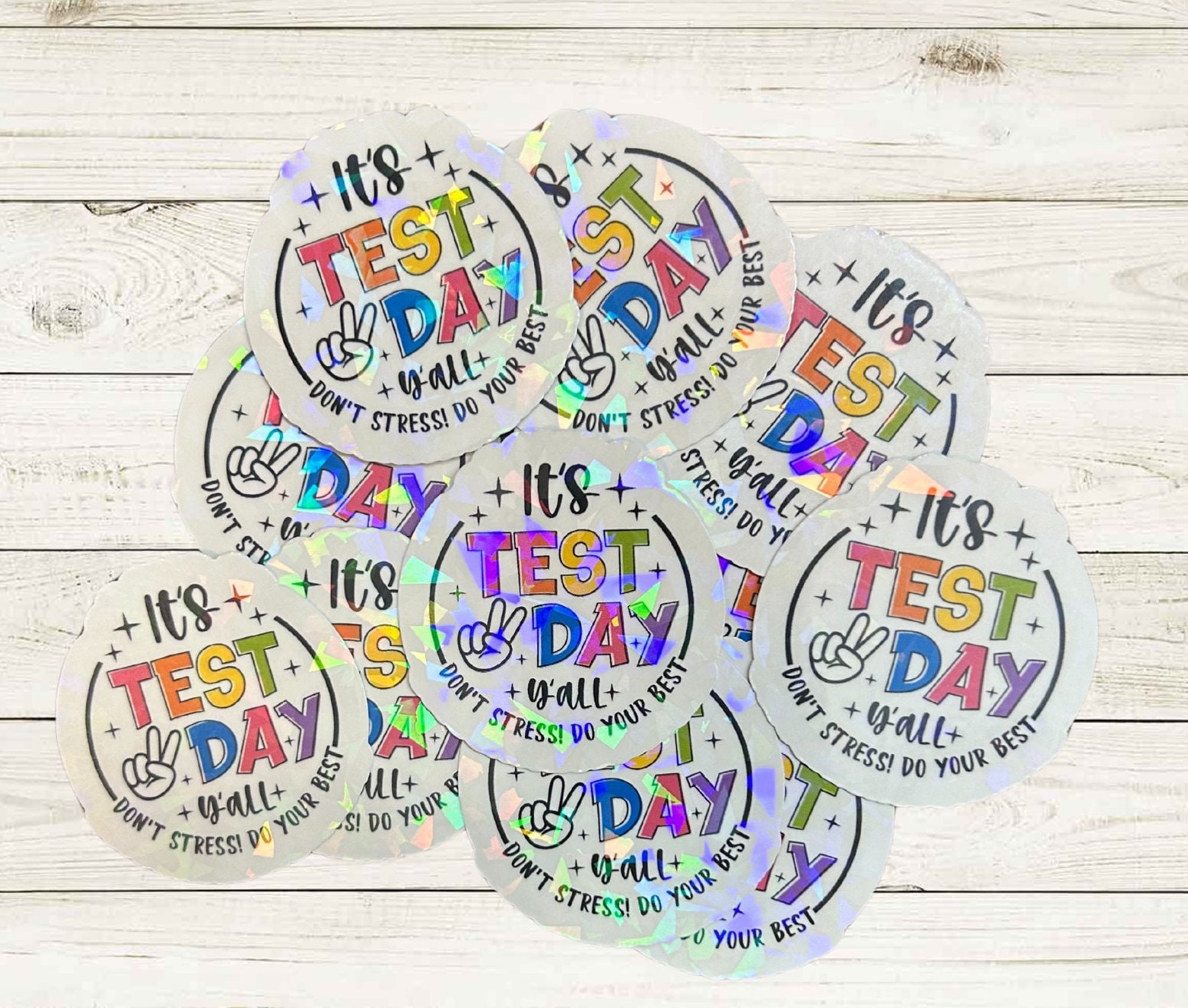 Motivational Testing Stickers Encouragement Stickers Student Stickers ...