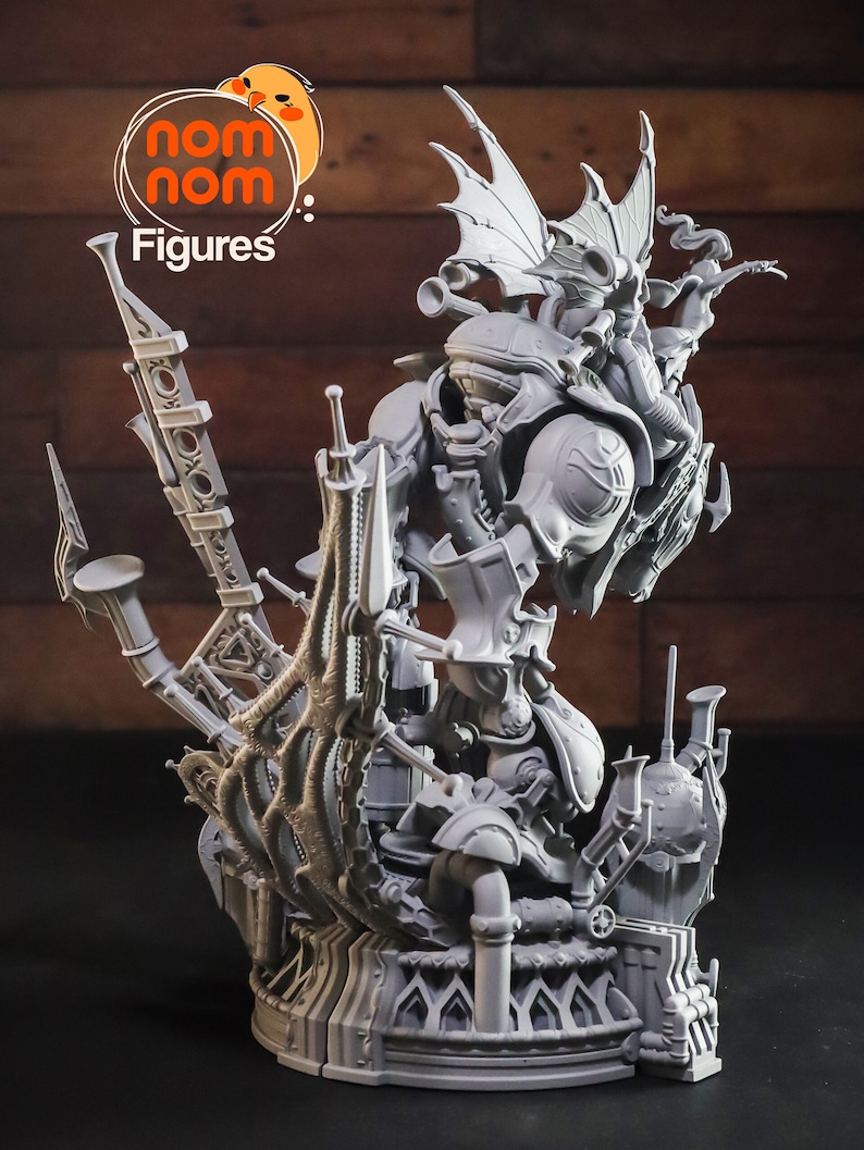 Terra & Magitek 12K Quality Resin 3D Printed Figure image 6