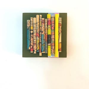 Original artwork on wood | Comic’s art