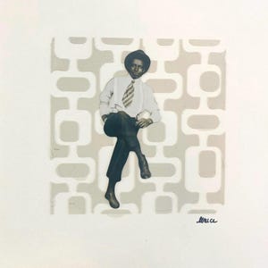 Mid century Artwork on paper | 3D artwork