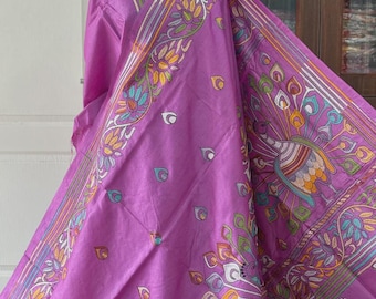 Parrot Green Color Banarasi Semi Georgette Silk Saree | Banarasi