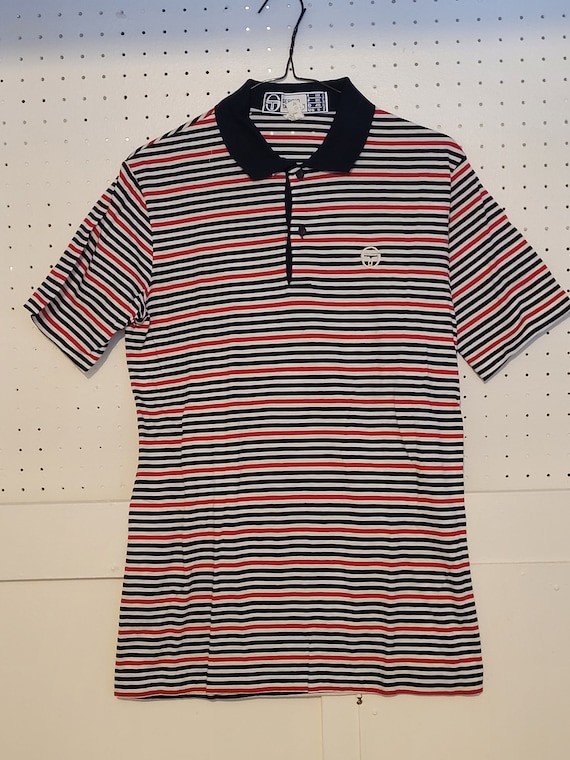 Sergio Tacchini, Vintage Sergio Tacchini Tennis Polo Shirt