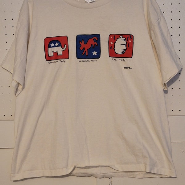 T-shirt vintage avec humour pour le jour des élections/la fraternité/le collège