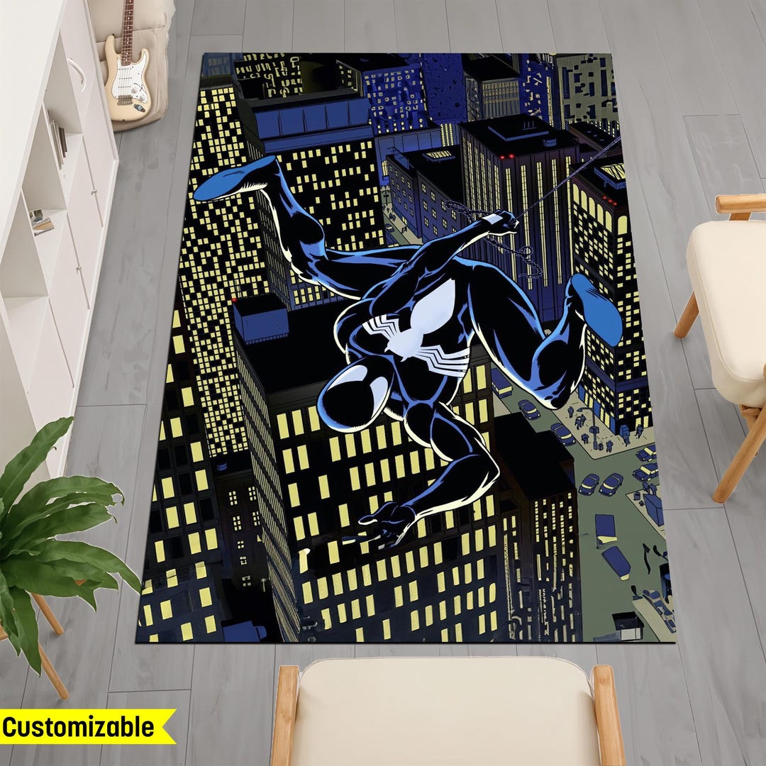 Spiderman Rug, Spider Man Rug, Spider-man Rug, Spiderman Gift ...