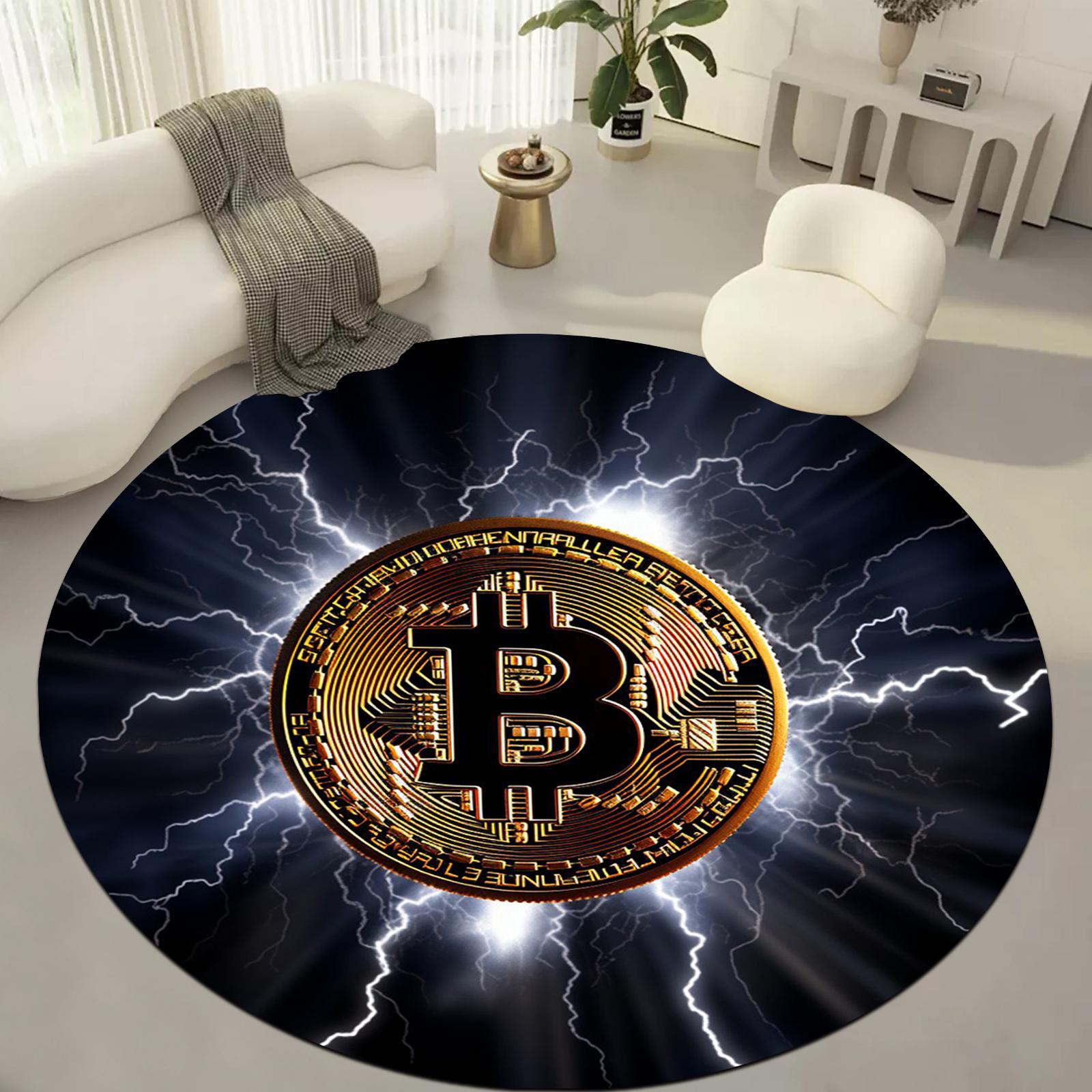 Bitcoin Trader Teppich, runder Krypto-Teppich, BTC, runder Bitcoin-Teppich,  Krypto-Münzteppich, Bitcoin Teppich, Geldteppich - Etsy.de