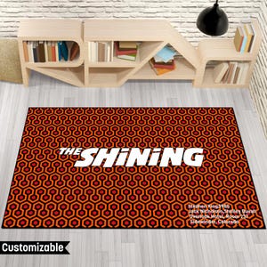 Horror Movies Fan Carpet, Shining Rug, Overlook Hotel Decor, Scary Rug, The Shining Room 237 Rug, The Shining Home decor, Personalized gift