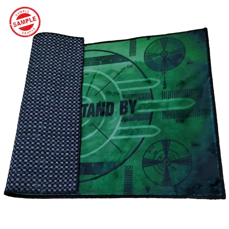 Fallout Design Rug Please Stand by Rug, Tvtest Pattern Rug, Fallout 3 Rug, Test Patterns ...