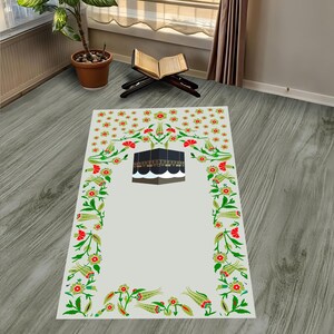 Prayer Rug, Ramadan Gifts, Prayer Rug For Muslim, Custom Prayer, Eid Prayer Mat, Named Prayer Rug,Prayer Mat,Soft Prayer Carpet,Eid Gift Rug