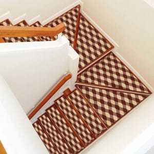 Shaped Stair Rug,Stair Rug,Rectangle Triangle Trapezoid & More Rug,Stair Rugs for Any Shape,Triangle Stair Rug,Made to Order Rug,Polygon Rug