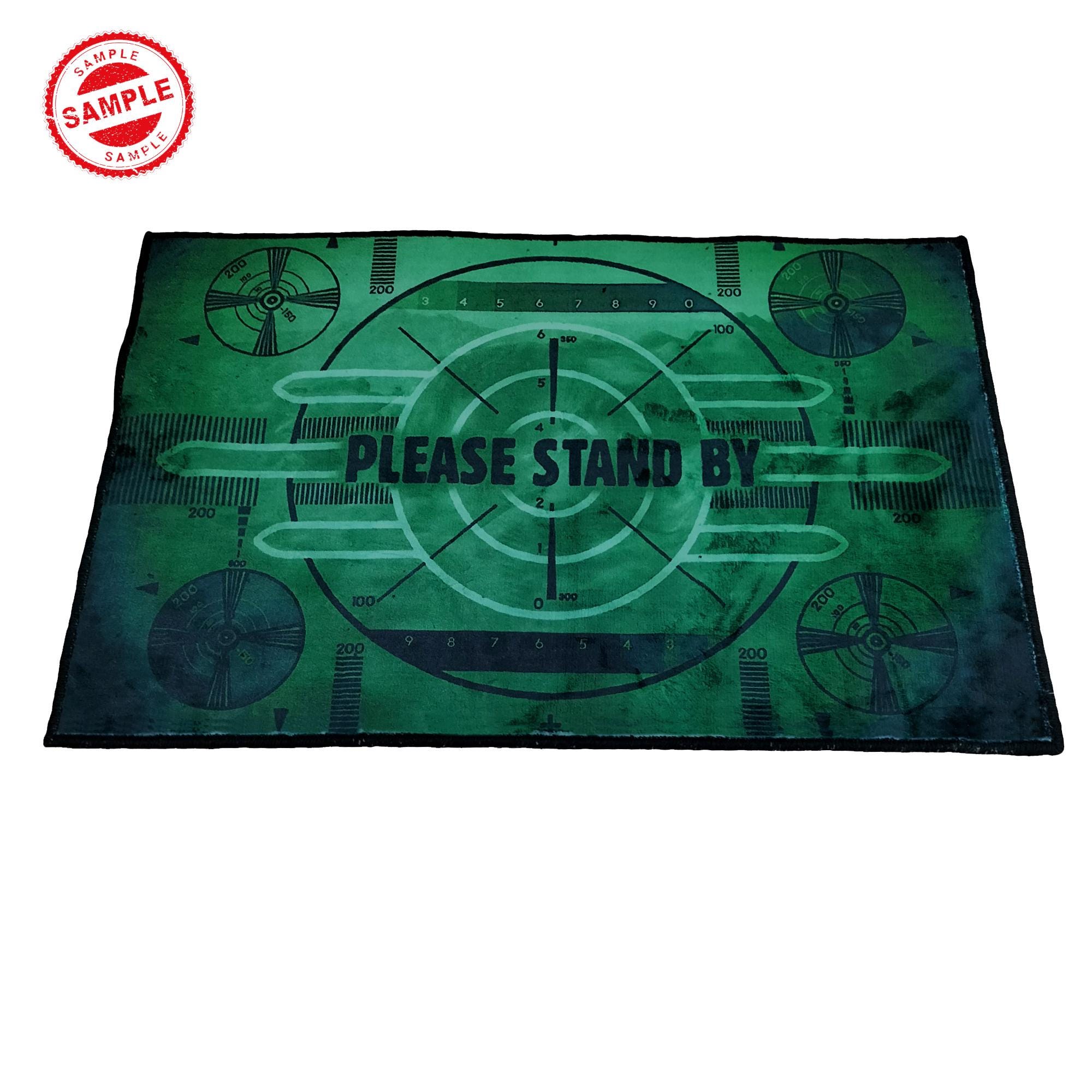 Please Stand by Rug, Tvtest Pattern Rug, Fallout 3 Rug, Test Patterns ...