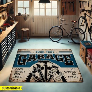 Garage Rug, Garage floor rugs, Garage rugs, Orugs for garage, Garage runners,Garage rugs mats,Car rug, Garrage Gift, 510 Garrage,Garage Door