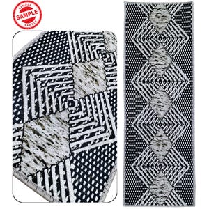 Triangle Stair Rug, Stair Rug, Custom Shaped Stair Rug, Rectangle Triangle Trapezoid & More Rug, Stair Rugs for Any Shape, Made to Order Rug image 5