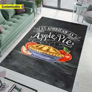 Dywan Apple Pie, Dywan urodzinowy Apple Pie, Tak amerykański jak dywan Apple Pie, Dywan tablicowy, Dywan Vintage Apple Pie, Najlepszy dywan Apple Pie, Dywan Apple Pie Svg