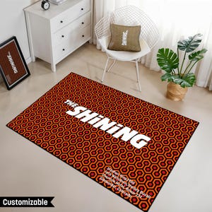 Shining Rug, Overlook Hotel Decor, Horror Movies Fan Carpet, Scary Rug ...