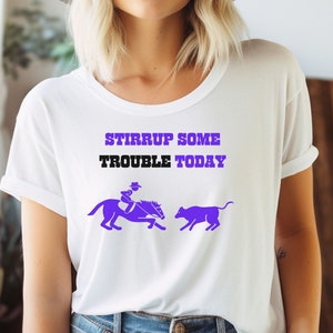 Cutting Horse T-Shirt, Horse Shirt For Friend, Horse Lover Shirt, Cow Horse Shirt, Barn Shirt, Horse Mom Horse Dad Show Horse