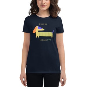 Dackel T-Shirt für Hundemama, Freund Geschenk, Doxie T-Shirt, Hundemama Geschenk, Hund Dad Geschenk, Hundeliebhaber Geschenk für süßere Hunde Person