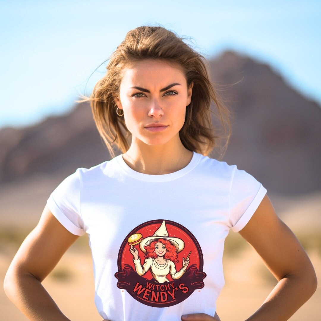 Witchy Wendy's Fast Food Shirt Wendy's Vintage Etsy