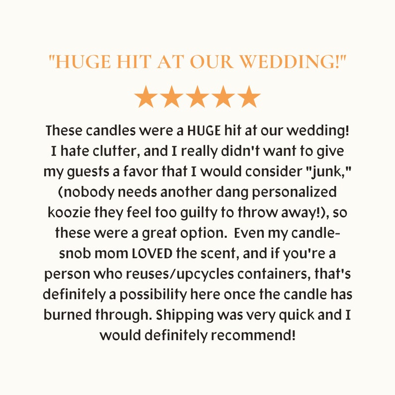 Custom Baby Shower Favors for Guests Bulk Custom Candle Gift Baby