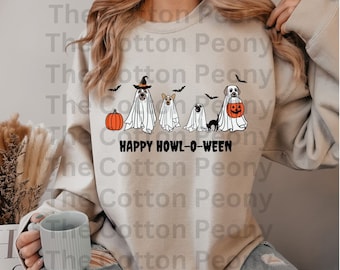 Ghost Dog PNG, Pumpkin Dog Png, Halloween Png, Boo Dog Png, Dog Lover Png, Spooky Dog Png, Spooky Vibes Png, Sublimation Printing