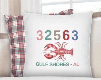 First Home Gift New House Gift New Home Gift Custom Home Address Pillow Custom Zip Code Pillow Gift From Realtor Closing Gift from Realtor