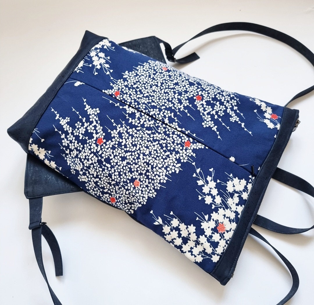 Vintage Kimono Silk Backpack  display picture 1