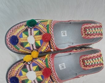 Zapatos marroquíes amazigh, zapatillas bereberes