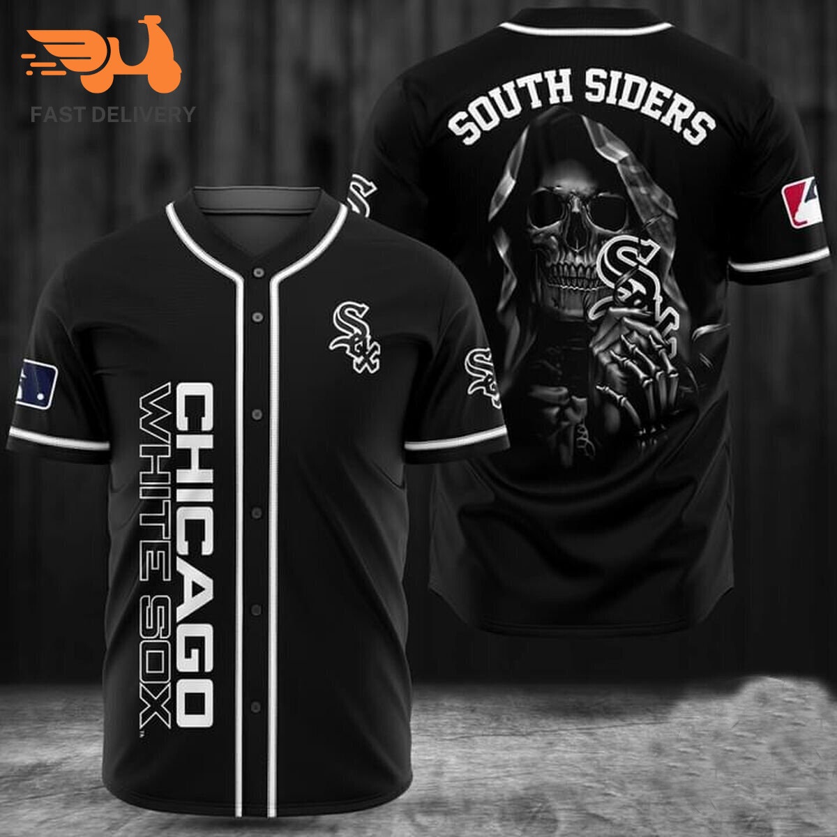 White Sox Skull 