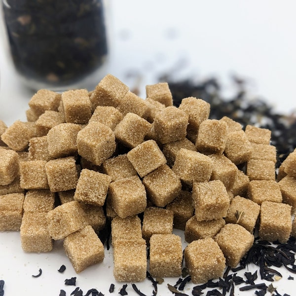Brown Sugar Cubes - Handcrafted - For Tea