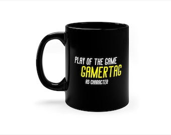 Custom Play Of The Game Overwatch Coffee Mug Great Present For Any Overwatch Gamer Potg Nerd 11oz