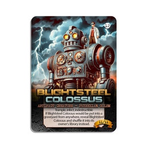 Blightsteel Colossus Custom Proxy MTG Proxies