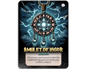 Amulet of Vigor Proxy - Etsy
