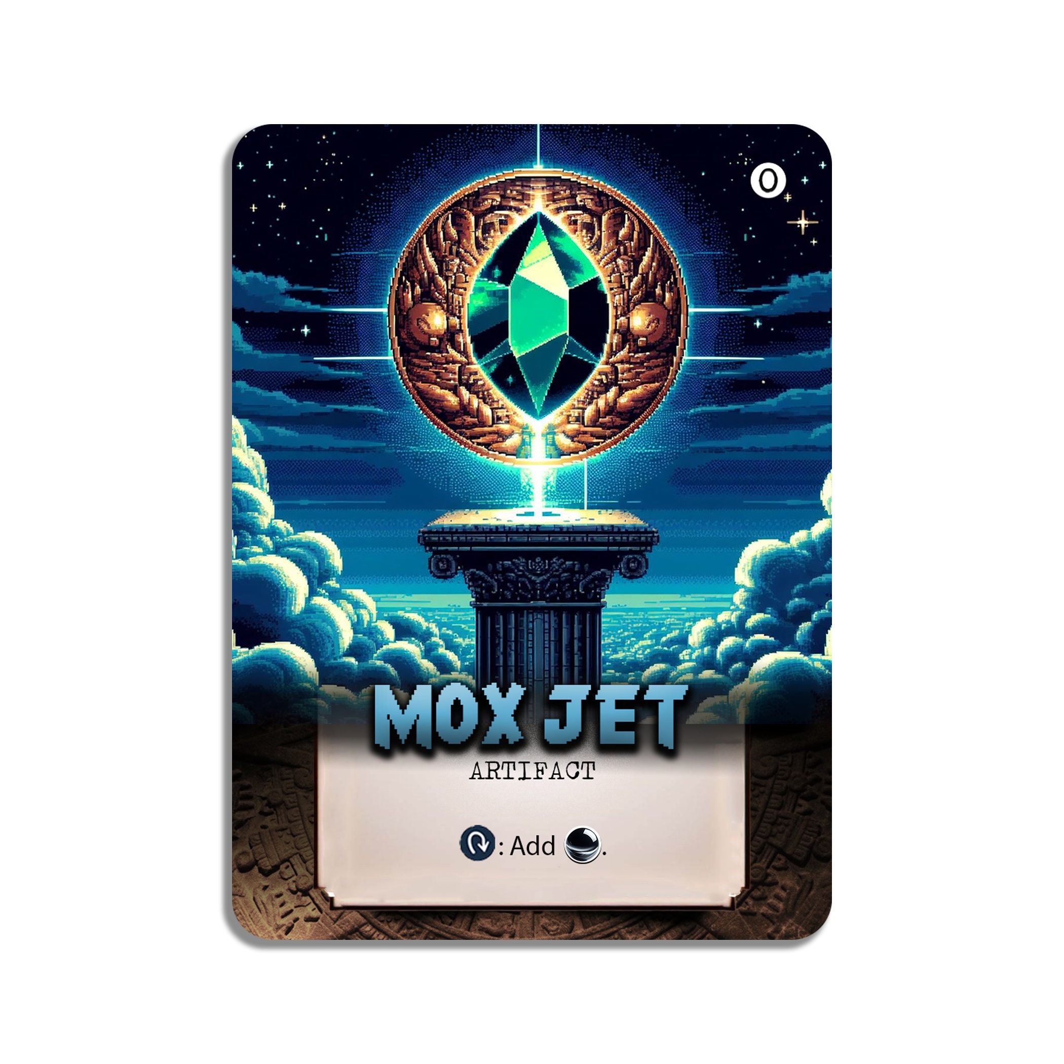 Mtg Mox Jet - Etsy