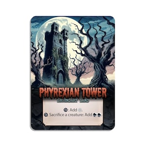 Phyrexian Tower Custom Proxy MTG