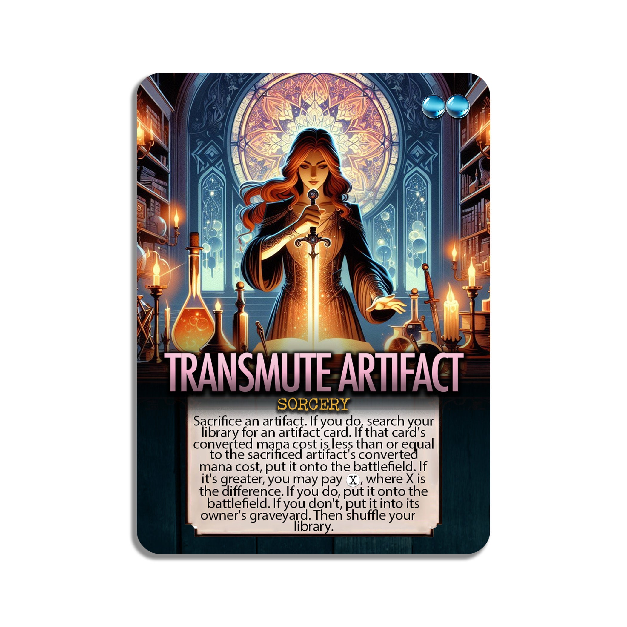 Mtg Transmute Artifact - Etsy