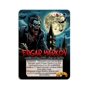 Edgar Markov Custom Proxy MTG