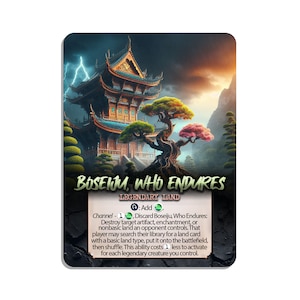 Boseiju, Who Endures Custom Proxy MTG Proxies