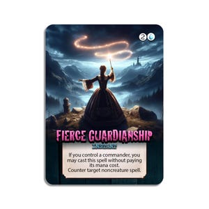 Fierce Guardianship Custom MTG Proxy Proxies